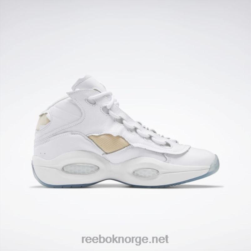 ftwr hvit/svart 2X42N211 Reebok maison margiela spørsmål midt minne om basketball sko - Bilde 2