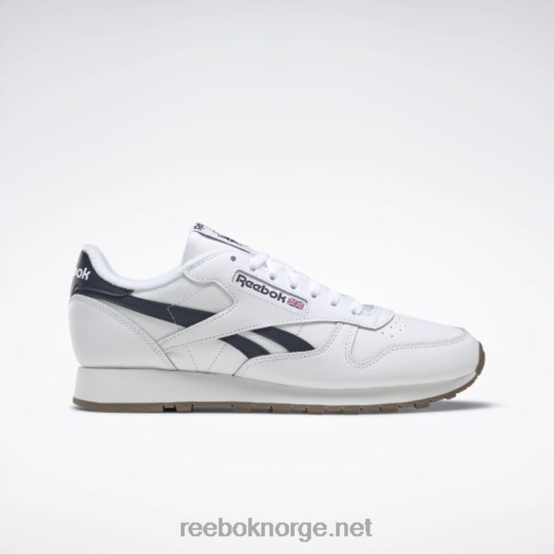ftwr_hvit_vektor_marine_2x42n49_reebok_klassiske_skinnsko.jpg ftwr hvit/vektor marine 2X42N49 Reebok klassiske skinnsko - Bilde 1