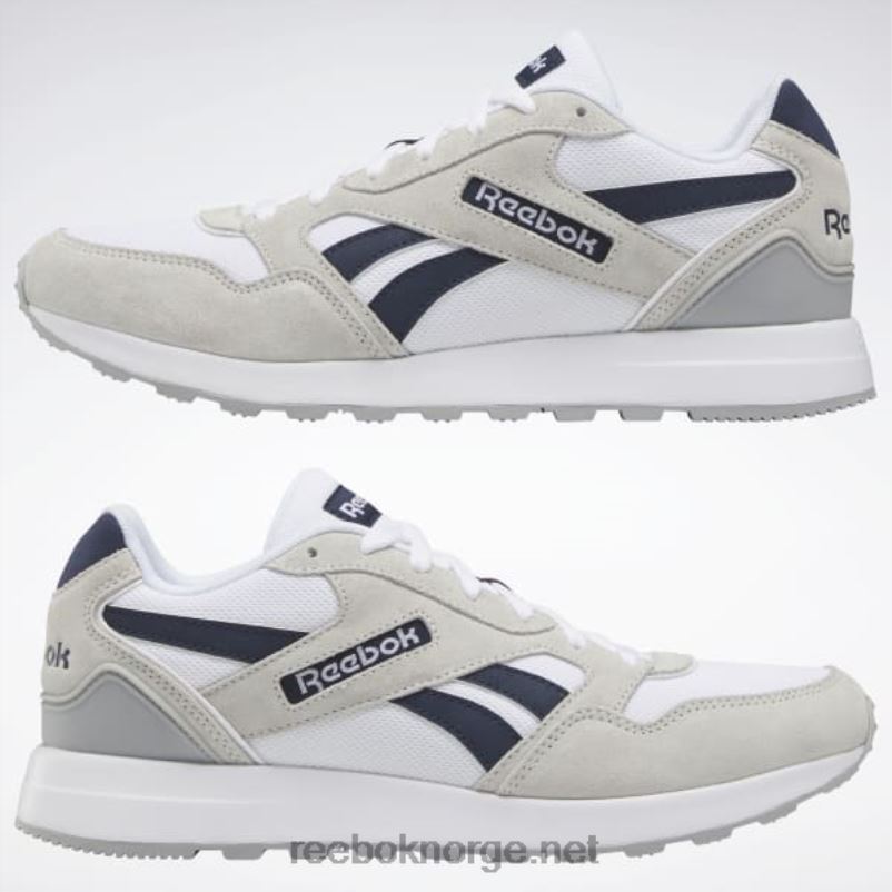 ftwr hvit/vektor marine/blink rød 2X42N240 Reebok gl 1000 sko - Bilde 9
