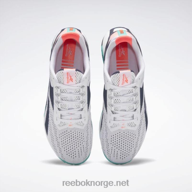 ftwr hvit/vektor marine/klassisk blågrønn 2X42N1042 Reebok nano x1 treningssko for menn - Bilde 6