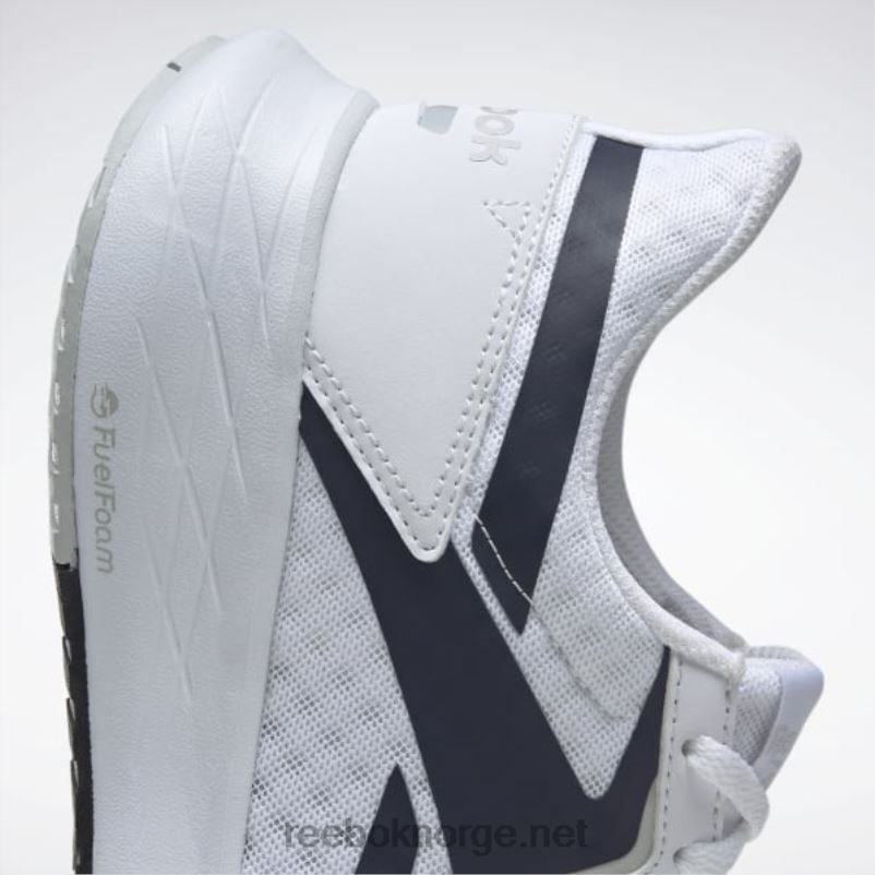 ftwr hvit/vektor marine/ren grå 2 2X42N1191 Reebok energen pluss 2 løpesko for menn - Bilde 9