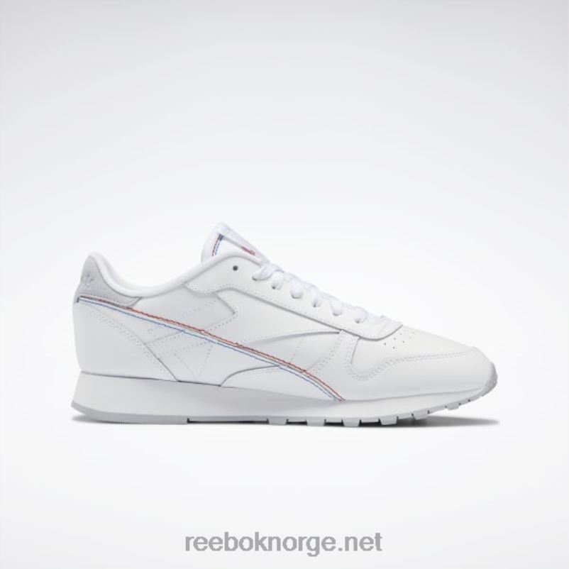 ftwr hvit/vektorblå 2X42N224 Reebok klassisk skinn gjør det til dine sko - Bilde 3