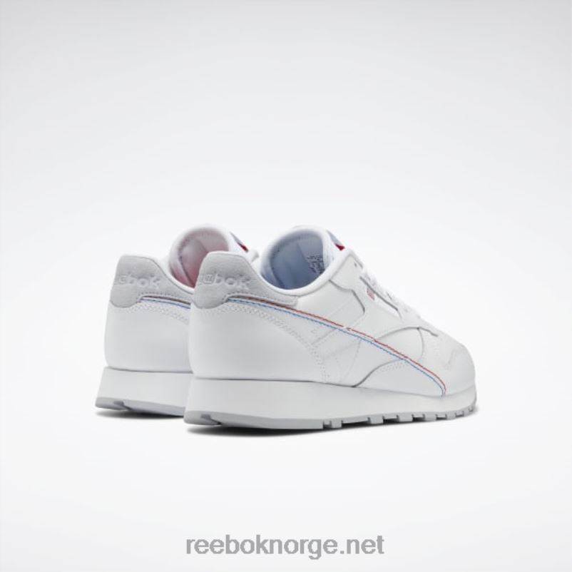 ftwr hvit/vektorblå 2X42N224 Reebok klassisk skinn gjør det til dine sko - Bilde 5