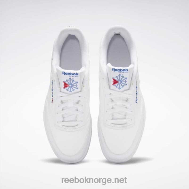 ftwr hvit/vektorblå 2X42N452 Reebok club c 85 x u sko - Bilde 6