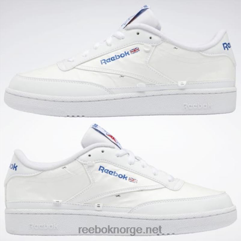 ftwr hvit/vektorblå 2X42N452 Reebok club c 85 x u sko - Bilde 10