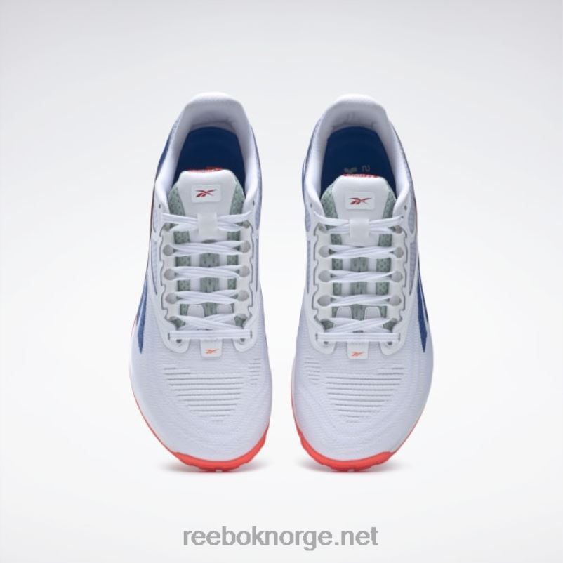 ftwr hvit/vektorblå/oransje bluss 2X42N1046 Reebok nano x2 treningssko for menn - Bilde 8