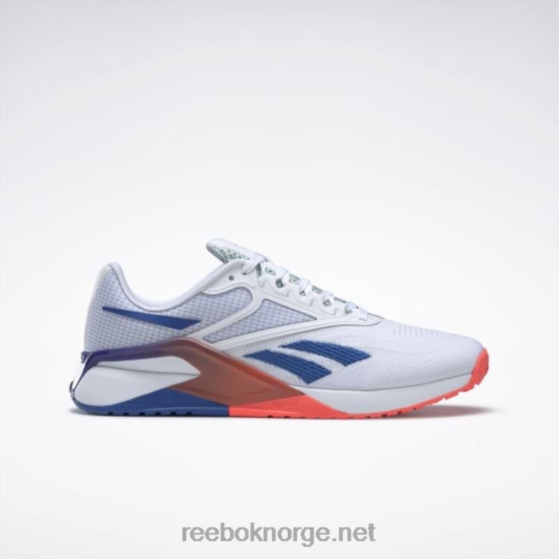 ftwr_hvit_vektorbla_oransje_bluss_2x42n1046_reebok_nano_x2_treningssko_for_menn.jpg ftwr hvit/vektorblå/oransje bluss 2X42N1046 Reebok nano x2 treningssko for menn - Bilde 1
