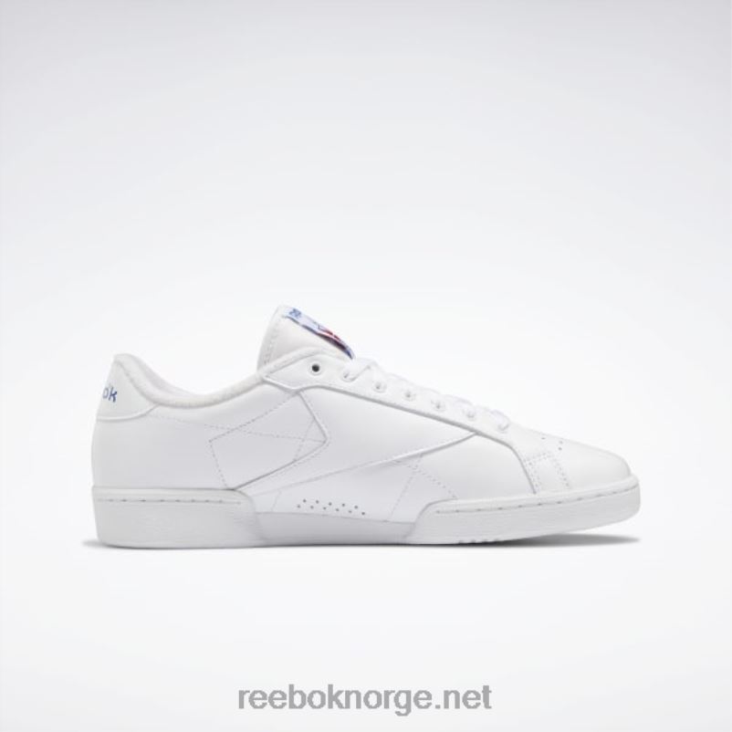 ftwr hvit/vektorblå/vektorrød 2X42N140 Reebok club c grounds sko - Bilde 2
