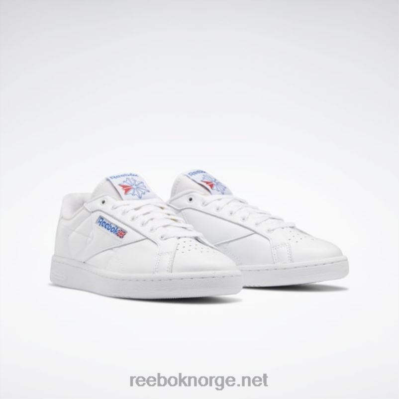 ftwr hvit/vektorblå/vektorrød 2X42N140 Reebok club c grounds sko - Bilde 3