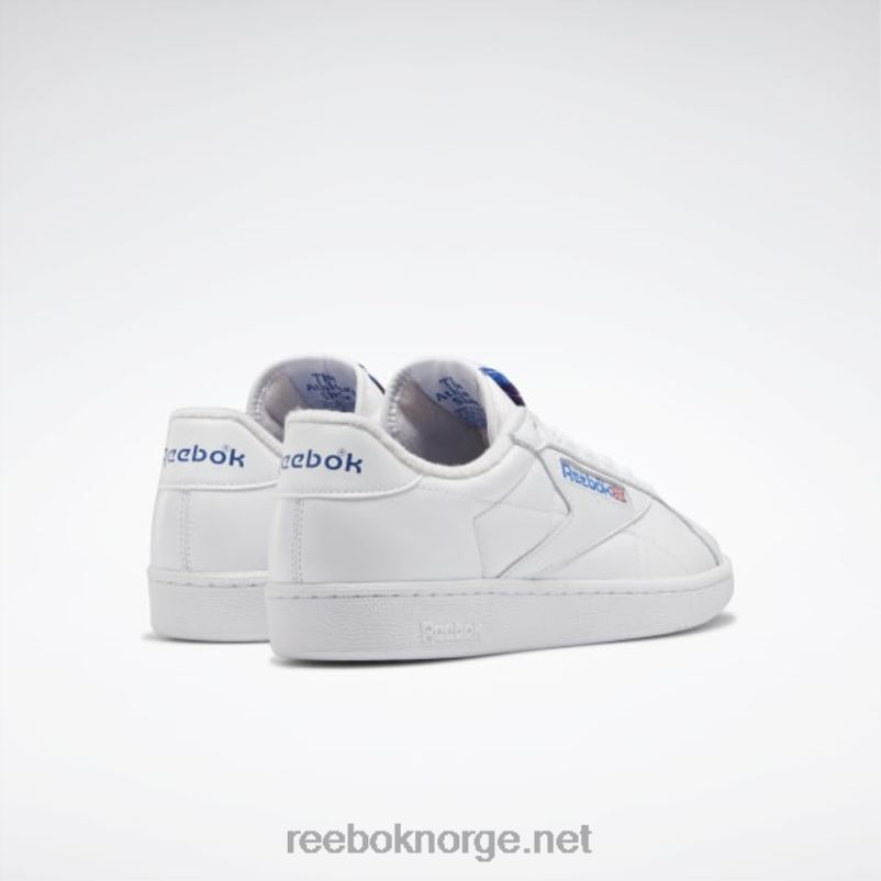 ftwr hvit/vektorblå/vektorrød 2X42N140 Reebok club c grounds sko - Bilde 4