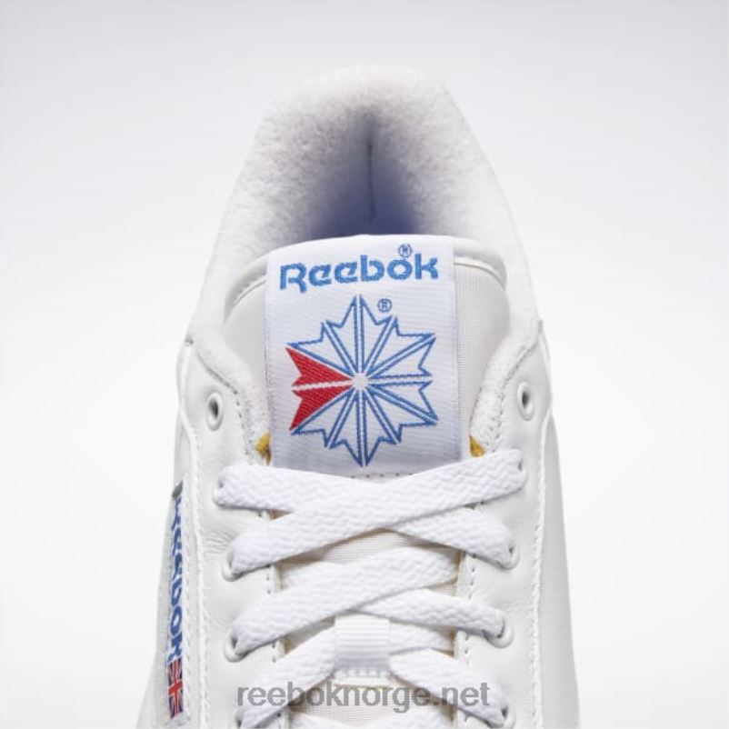 ftwr hvit/vektorblå/vektorrød 2X42N140 Reebok club c grounds sko - Bilde 7