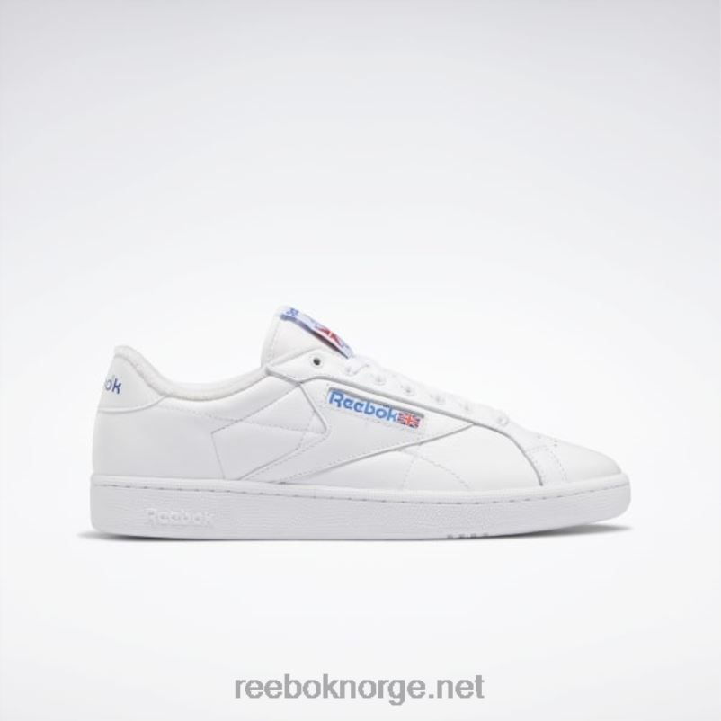 ftwr_hvit_vektorbla_vektorrod_2x42n140_reebok_club_c_grounds_sko.jpg ftwr hvit/vektorblå/vektorrød 2X42N140 Reebok club c grounds sko - Bilde 1