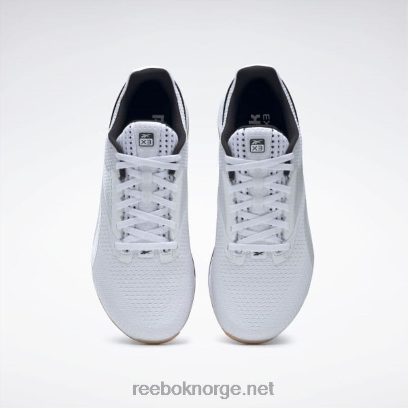 ftwr white/core black/reebok gummigummi-01 2X42N51 Reebok nano x3 sko - Bilde 7