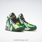 glen green/ftwr white/core black 2X42N149 Reebok hurrikaze ii basketballsko - Bilde 3