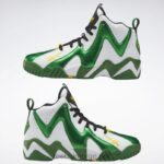 glen green/ftwr white/core black 2X42N149 Reebok hurrikaze ii basketballsko - Bilde 8