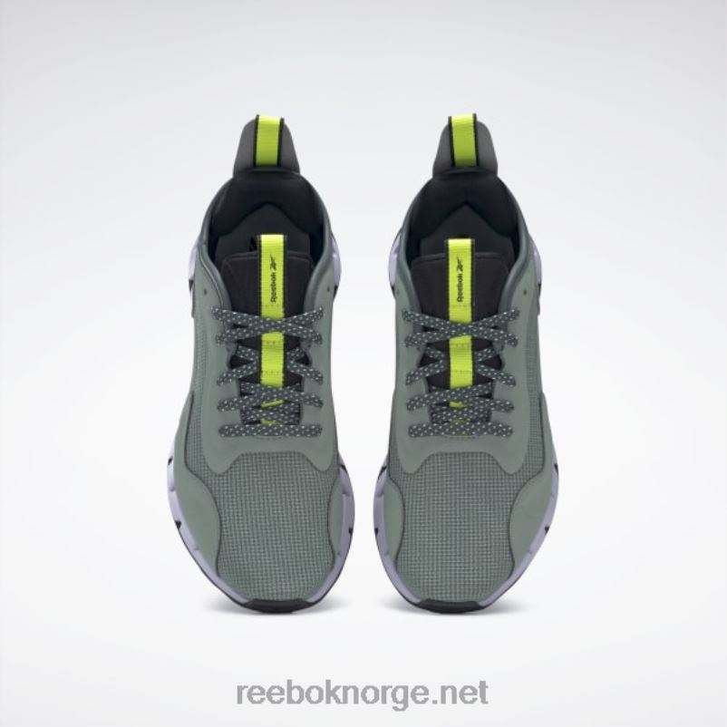 harmoni grønn/kjerne sort/lilla oase 2X42N71 Reebok zig dynamica adventure damesko - Bilde 6