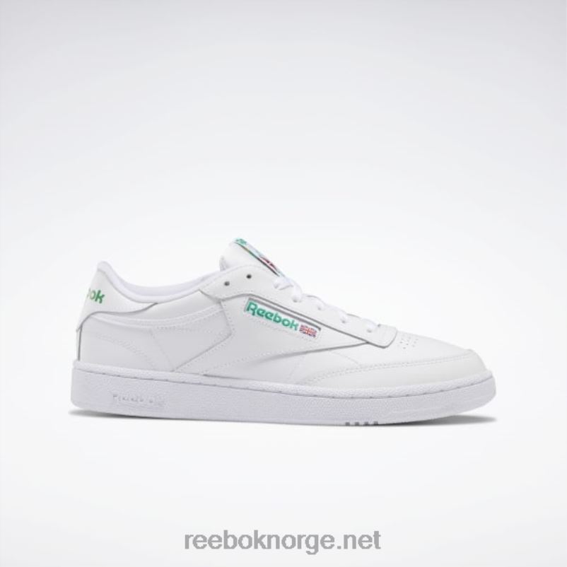 hvit_gronn_2x42n1031_reebok_club_c_85_herresko.jpg hvit/grønn 2X42N1031 Reebok club c 85 herresko - Bilde 1