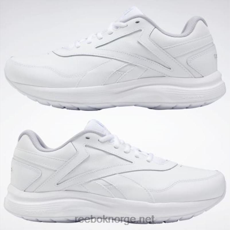 hvit/kaldgrå 2/kollegial kongelig 2X42N1067 Reebok walk ultra 7 dmx max ekstra brede herresko - Bilde 10