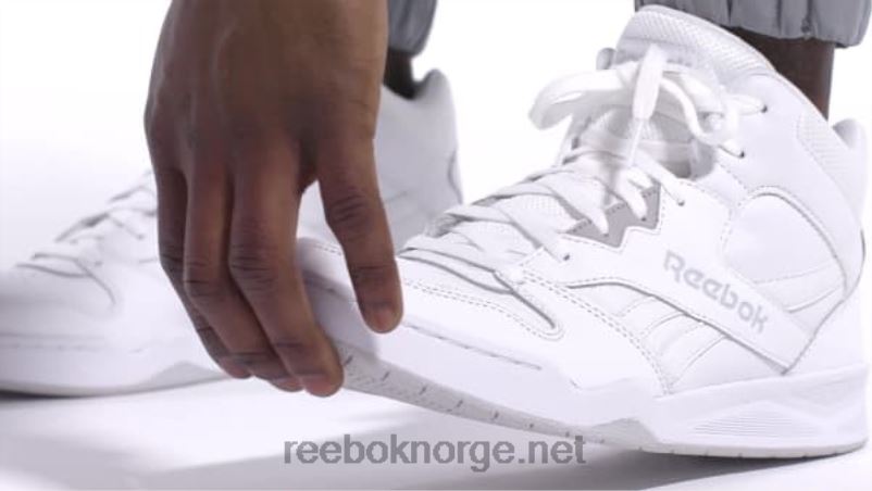 hvit/lgh ensfarget grå 2X42N1064 Reebok royal bb 4500 hi 2 basketballsko for menn - Bilde 2