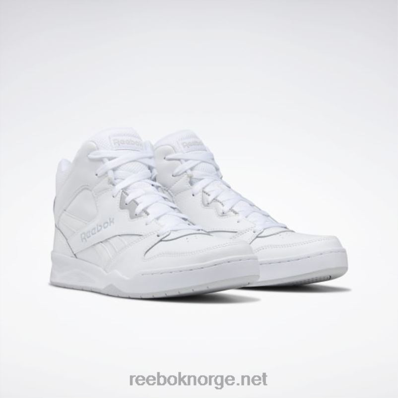 hvit/lgh ensfarget grå 2X42N1064 Reebok royal bb 4500 hi 2 basketballsko for menn - Bilde 5