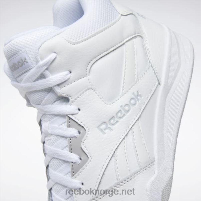 hvit/lgh ensfarget grå 2X42N1064 Reebok royal bb 4500 hi 2 basketballsko for menn - Bilde 10