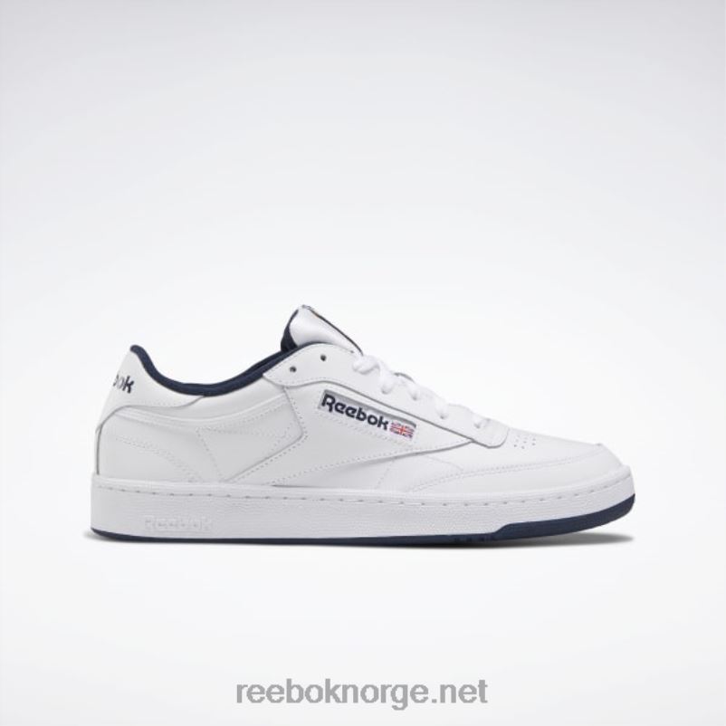 hvit_marine_2x42n1033_reebok_club_c_85_herresko.jpg hvit/marine 2X42N1033 Reebok club c 85 herresko - Bilde 1