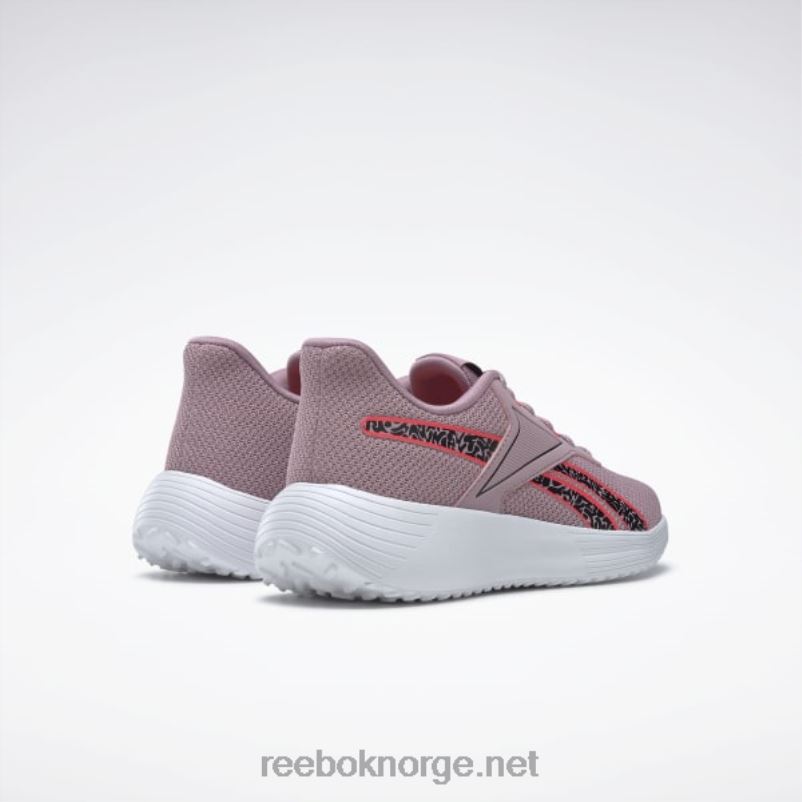 infundert lilla/oransje flare/ftwr hvit 2X42N80 Reebok lite 3 løpesko for kvinner - Bilde 4