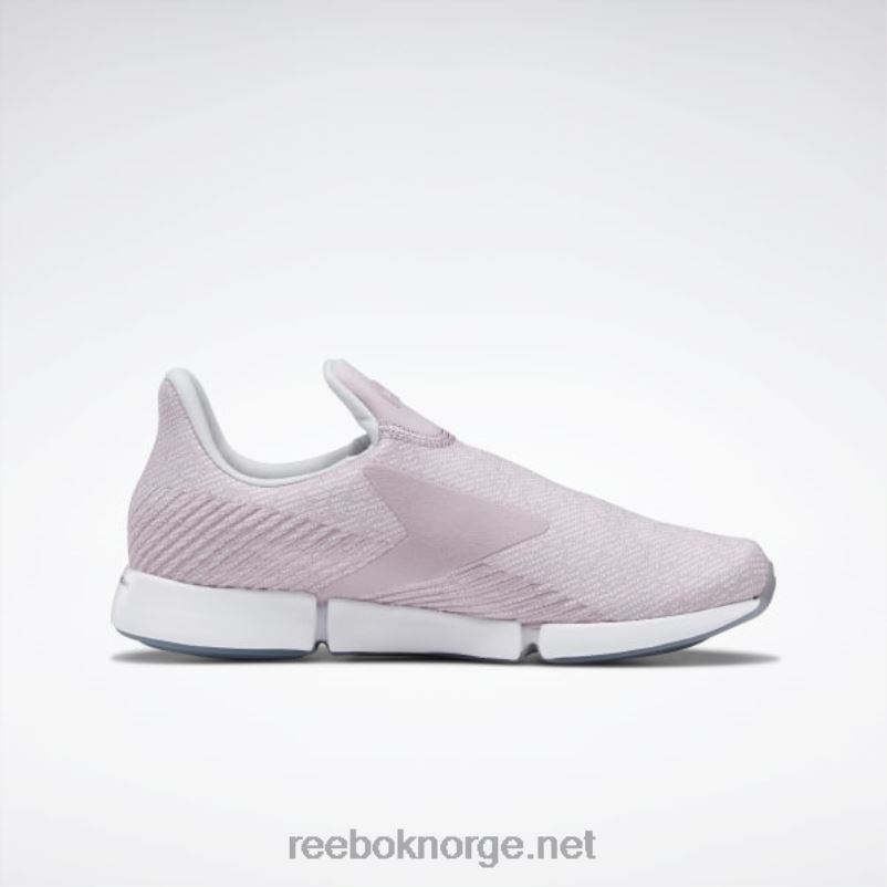 infundert lilla/ren grå 2/hvit 2X42N927 Reebok dailyfit dmx slip-on damesko - Bilde 2