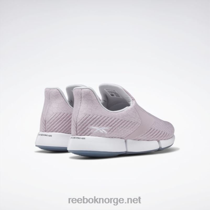 infundert lilla/ren grå 2/hvit 2X42N927 Reebok dailyfit dmx slip-on damesko - Bilde 4