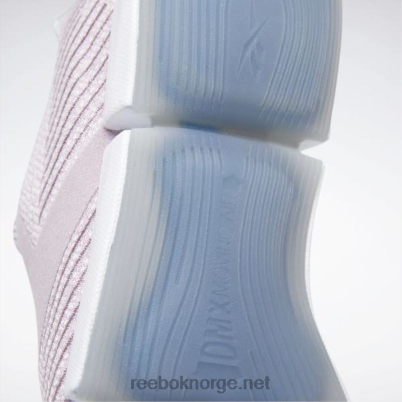 infundert lilla/ren grå 2/hvit 2X42N927 Reebok dailyfit dmx slip-on damesko - Bilde 8