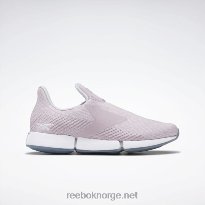 infundert lilla/ren grå 2/hvit 2X42N927 Reebok dailyfit dmx slip-on damesko - Bilde 1