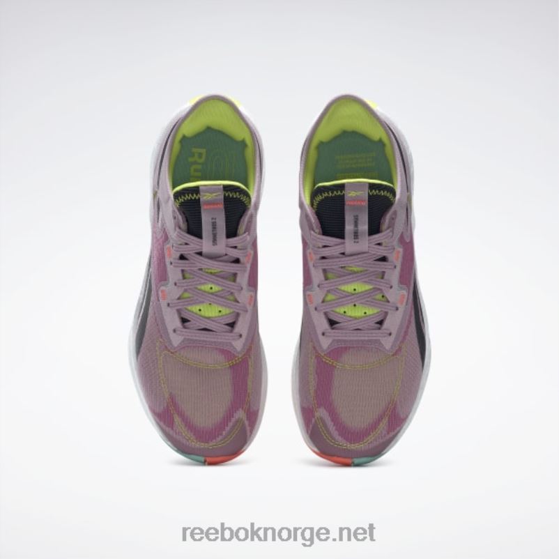 infundert syrin/syregul/semi klassisk blågrønn 2X42N181 Reebok floatride energy symmetros 2 løpesko for kvinner - Bilde 8