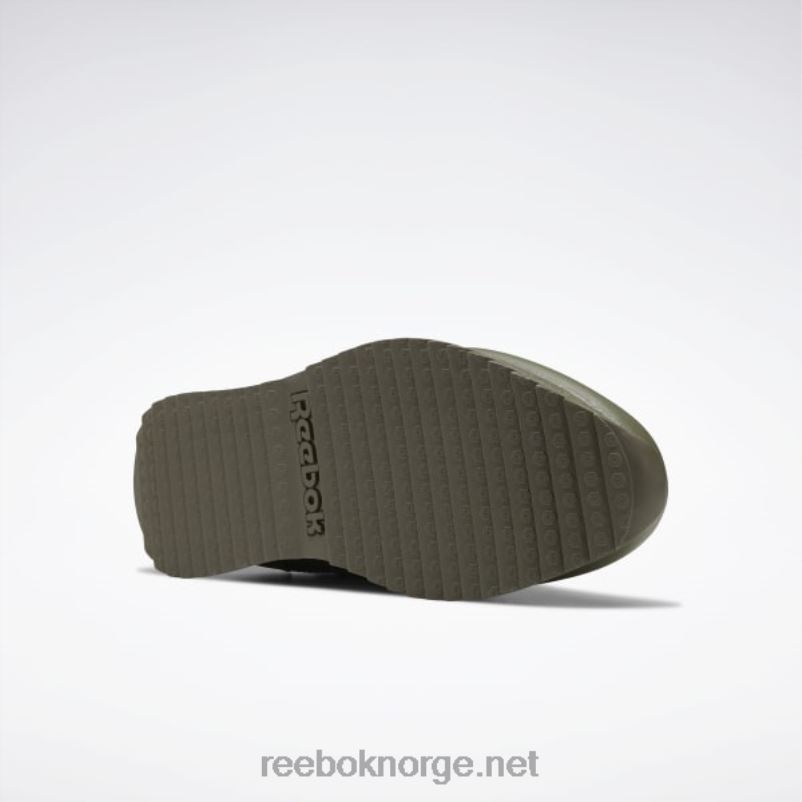 jegergrønn/ren grå 3/armygrønn 2X42N238 Reebok klassiske ripple-sko i skinn - Bilde 5