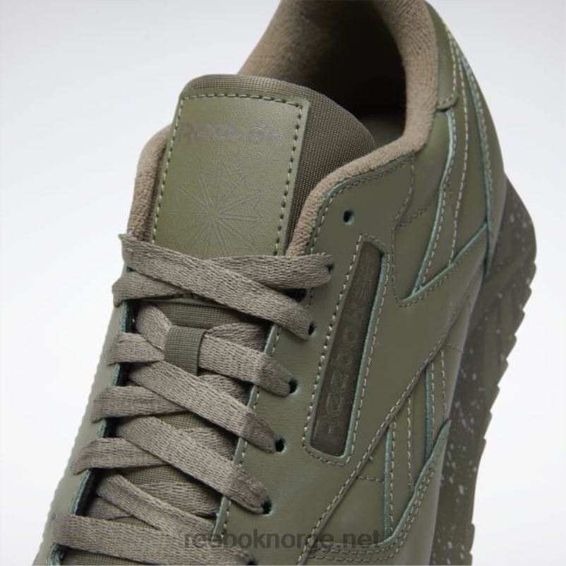 jegergrønn/ren grå 3/armygrønn 2X42N238 Reebok klassiske ripple-sko i skinn - Bilde 7