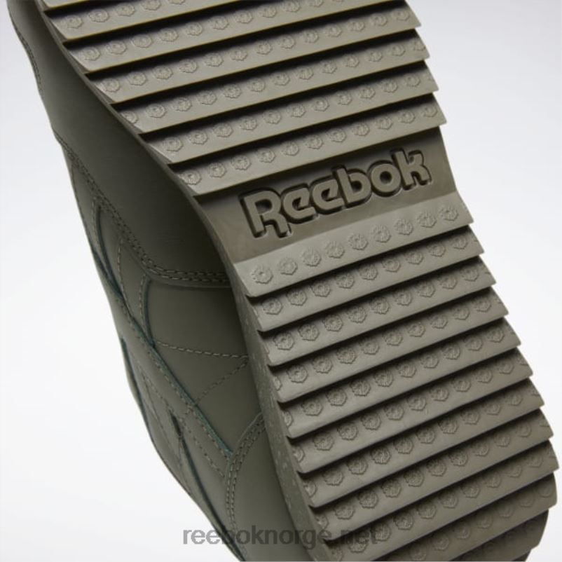 jegergrønn/ren grå 3/armygrønn 2X42N238 Reebok klassiske ripple-sko i skinn - Bilde 8