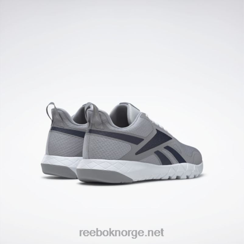 kald grå/vektor marine 2X42N1071 Reebok flexagon force 3 wide 4e treningssko for menn - Bilde 4