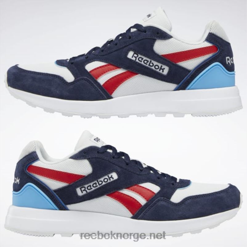 kald grå/vektor marine/strålende aqua 2X42N336 Reebok gl 1000 sko - Bilde 9