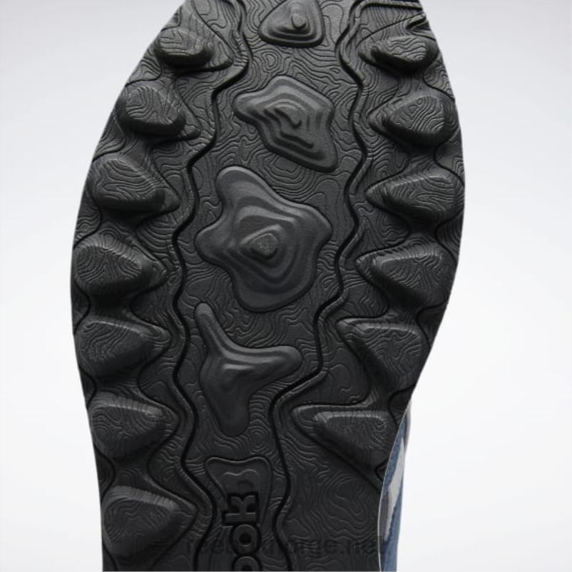 kaldgrå 6/blå skifer/kjerne sort 2X42N39 Reebok klassiske skinnsko - Bilde 10