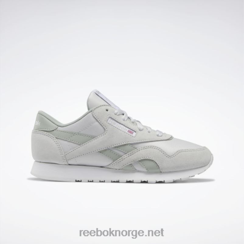 kaldgra_sjospray_ftwr_hvit_2x42n268_reebok_klassiske_nylon_damesko.jpg kaldgrå/sjøspray/ftwr hvit 2X42N268 Reebok klassiske nylon damesko - Bilde 1