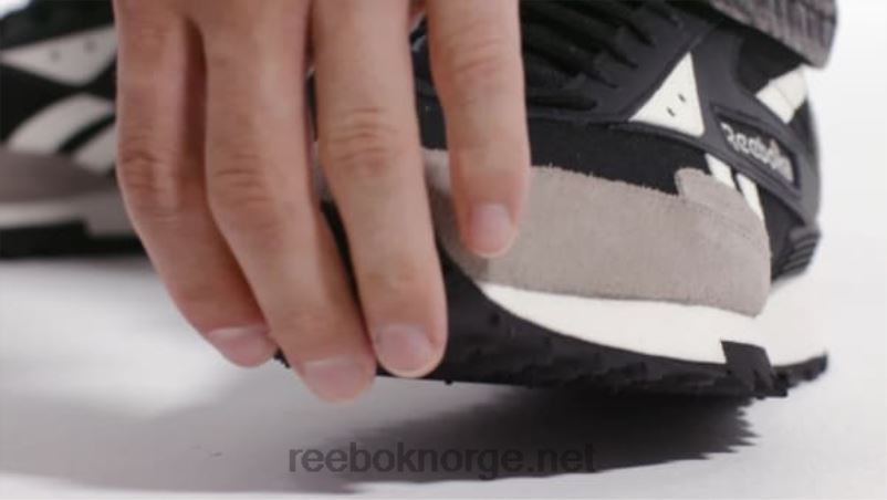 kjerne sort/buldre grå/kritt 2X42N47 Reebok lx2200 sko - Bilde 2