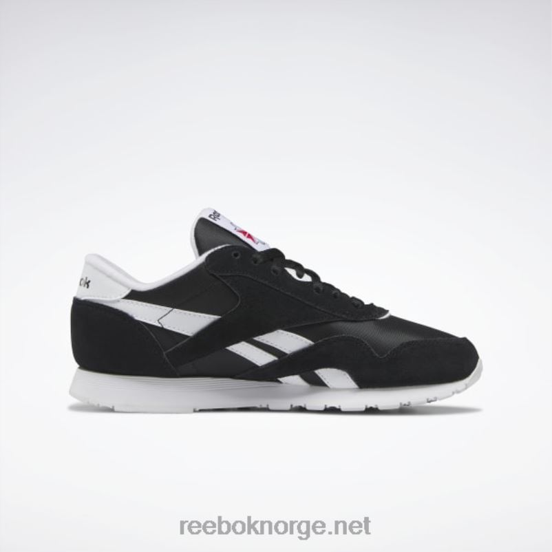 kjerne sort/ftwr hvit 2X42N102 Reebok klassiske nylon damesko - Bilde 2