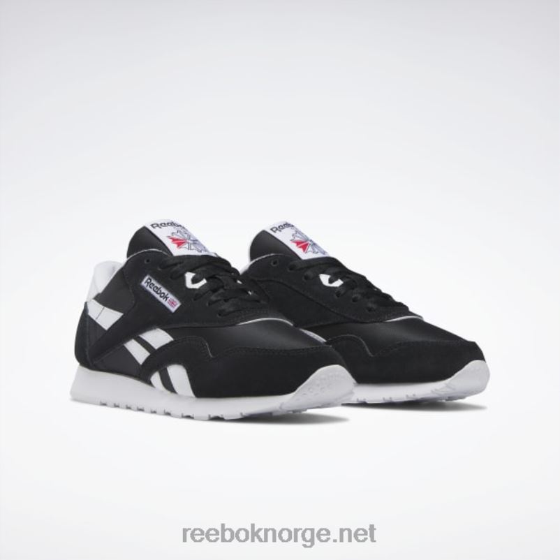 kjerne sort/ftwr hvit 2X42N102 Reebok klassiske nylon damesko - Bilde 3