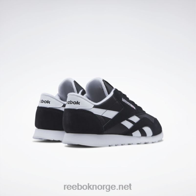 kjerne sort/ftwr hvit 2X42N102 Reebok klassiske nylon damesko - Bilde 4