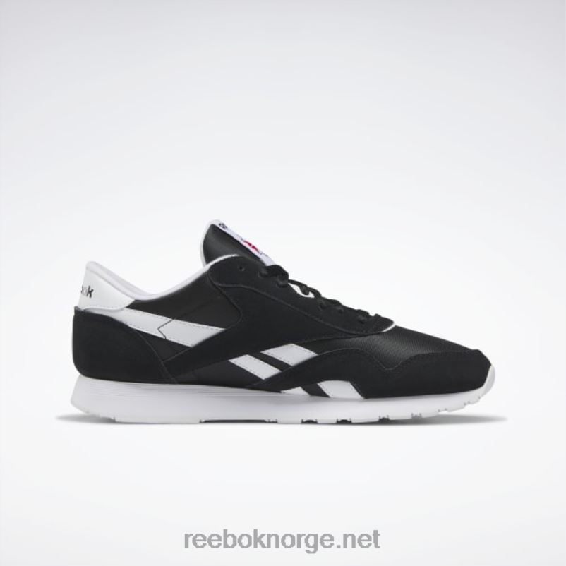 kjerne sort/ftwr hvit 2X42N1035 Reebok klassiske nylon herresko - Bilde 2