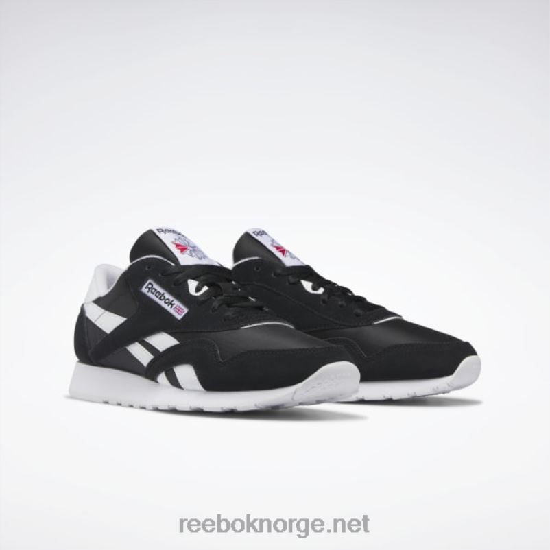 kjerne sort/ftwr hvit 2X42N1035 Reebok klassiske nylon herresko - Bilde 3