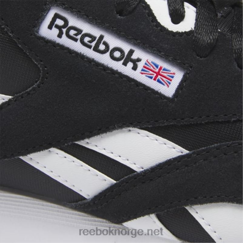 kjerne sort/ftwr hvit 2X42N1035 Reebok klassiske nylon herresko - Bilde 8