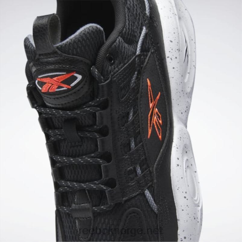 kjerne sort/ftwr hvit/oransje flare 2X42N227 Reebok løsning mid basketball sko - Bilde 8