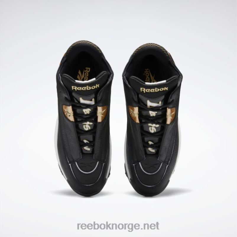kjerne sort/ftwr hvit/rbk messing 2X42N56 Reebok svaret dmx basketball sko - Bilde 6