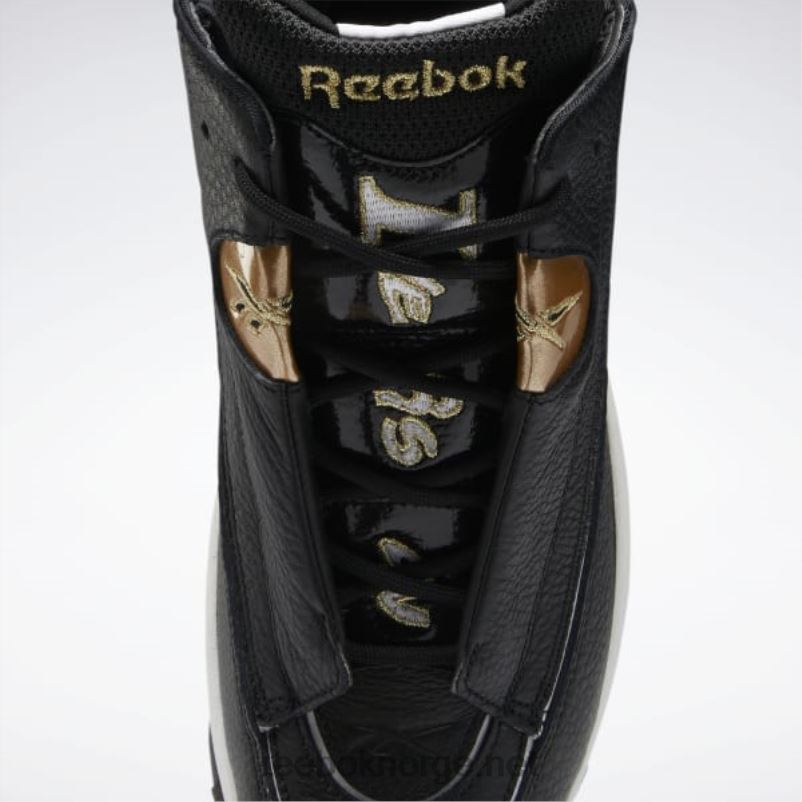kjerne sort/ftwr hvit/rbk messing 2X42N56 Reebok svaret dmx basketball sko - Bilde 8