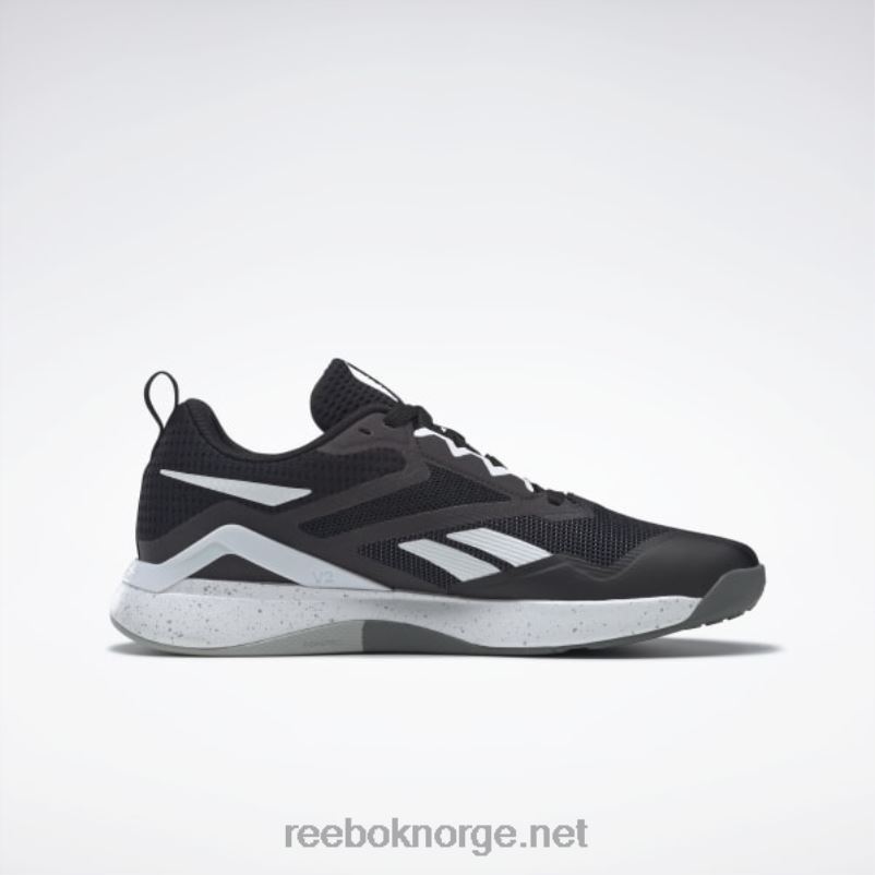 kjerne sort/ftwr hvit/ren grå 6 2X42N1115 Reebok nanoflex tr 2.0 treningssko for menn - Bilde 2